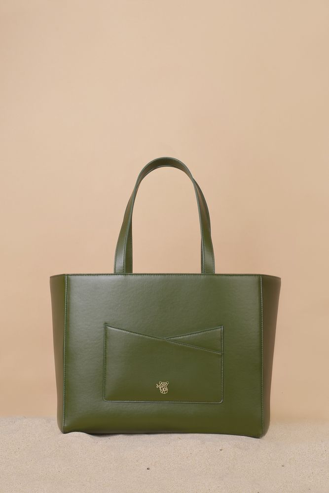 The Tote Bag Green