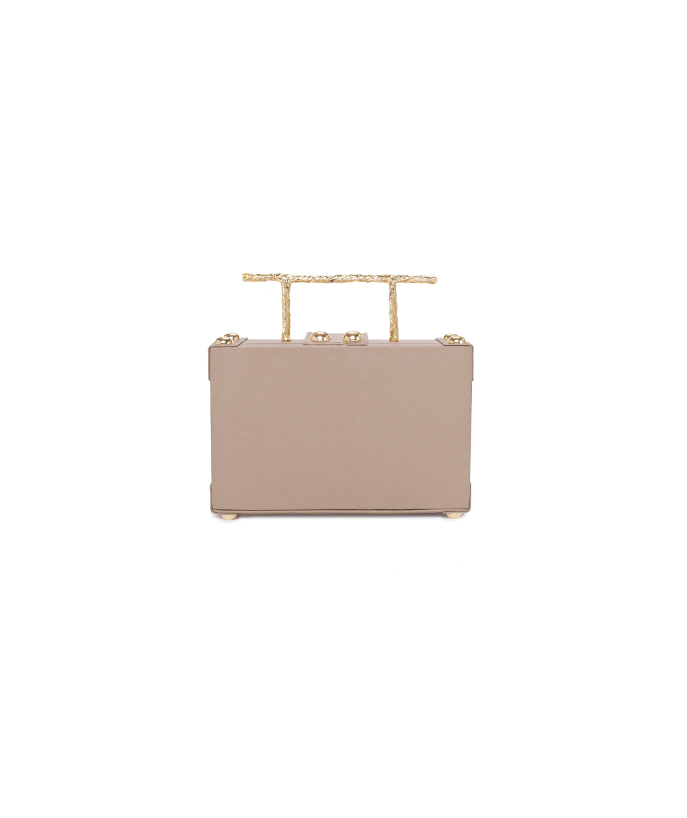 The Trunk Bag Mini in Beige