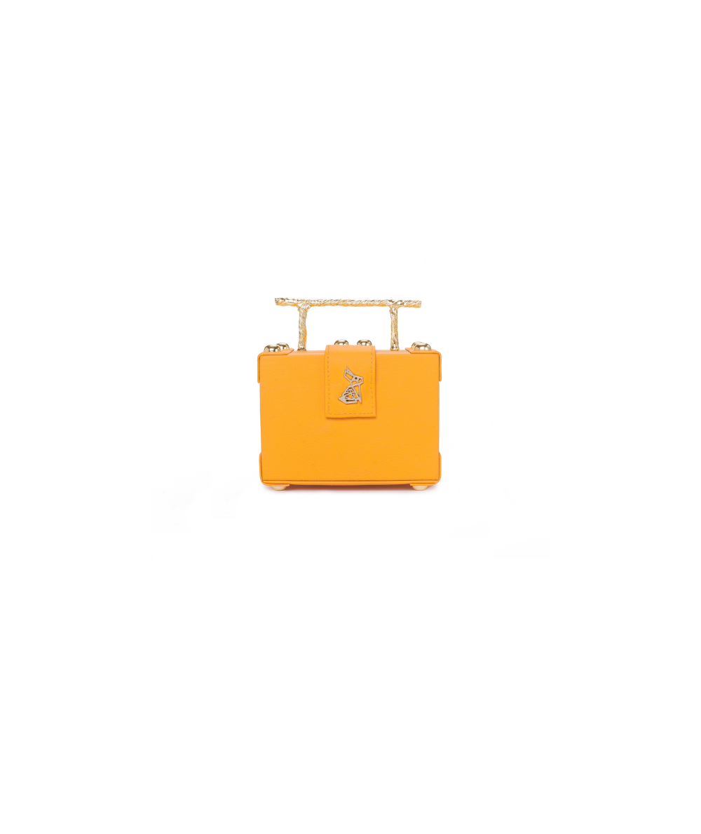 The Trunk Bag Micro in Tangerine